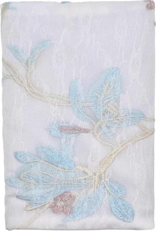 BLBMH 6x9 Fabric Book Covers for Paperbacks Bible - Embroidered Magnolia