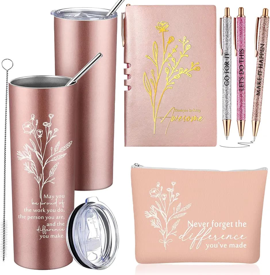 Funnymoom 6 Pcs Employee Appreciation Gift May You Be Proud, Pink