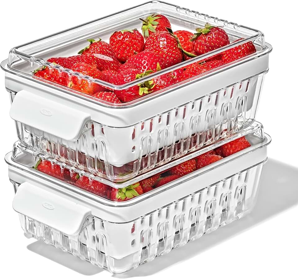 OXO Good Grips Produce Saver - Berry Keeper, 2-Piece Set