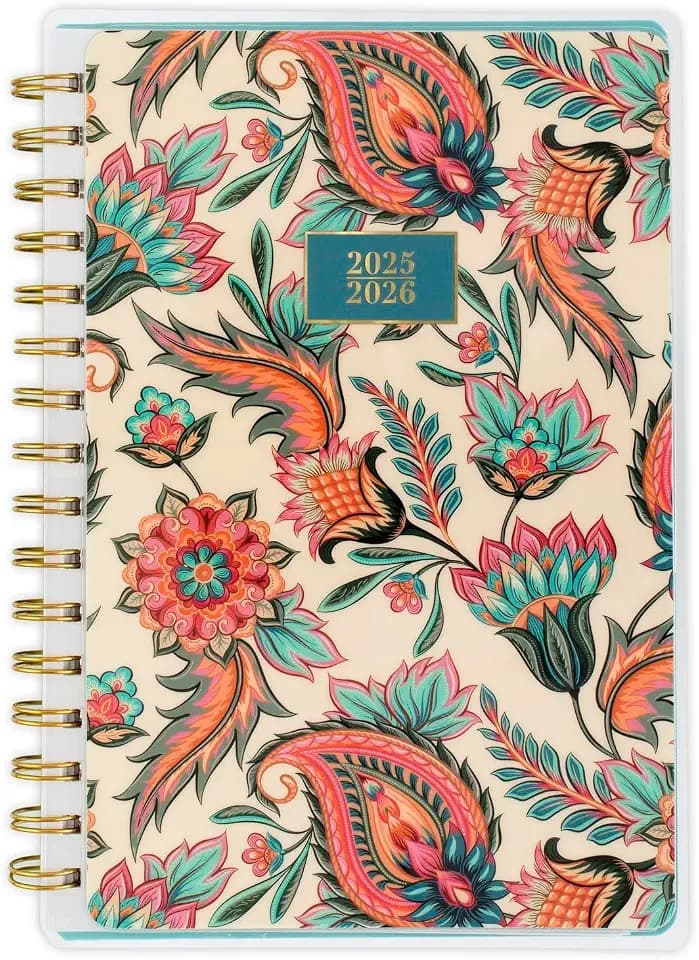 Cambridge Planner 2025-2026 Academic, Weekly & Monthly, 8-1/2" x 11", Large, Monthly Tabs, Flexible Cover, Cici (1743-905A)