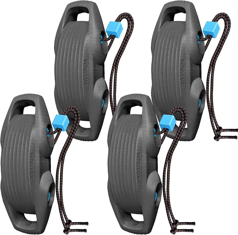 AWEMUFA Boat Fenders Easy to Install Bumper for Docking Ideal Fender for Pontoon, Bass, Jet Ski and Fishing Boats