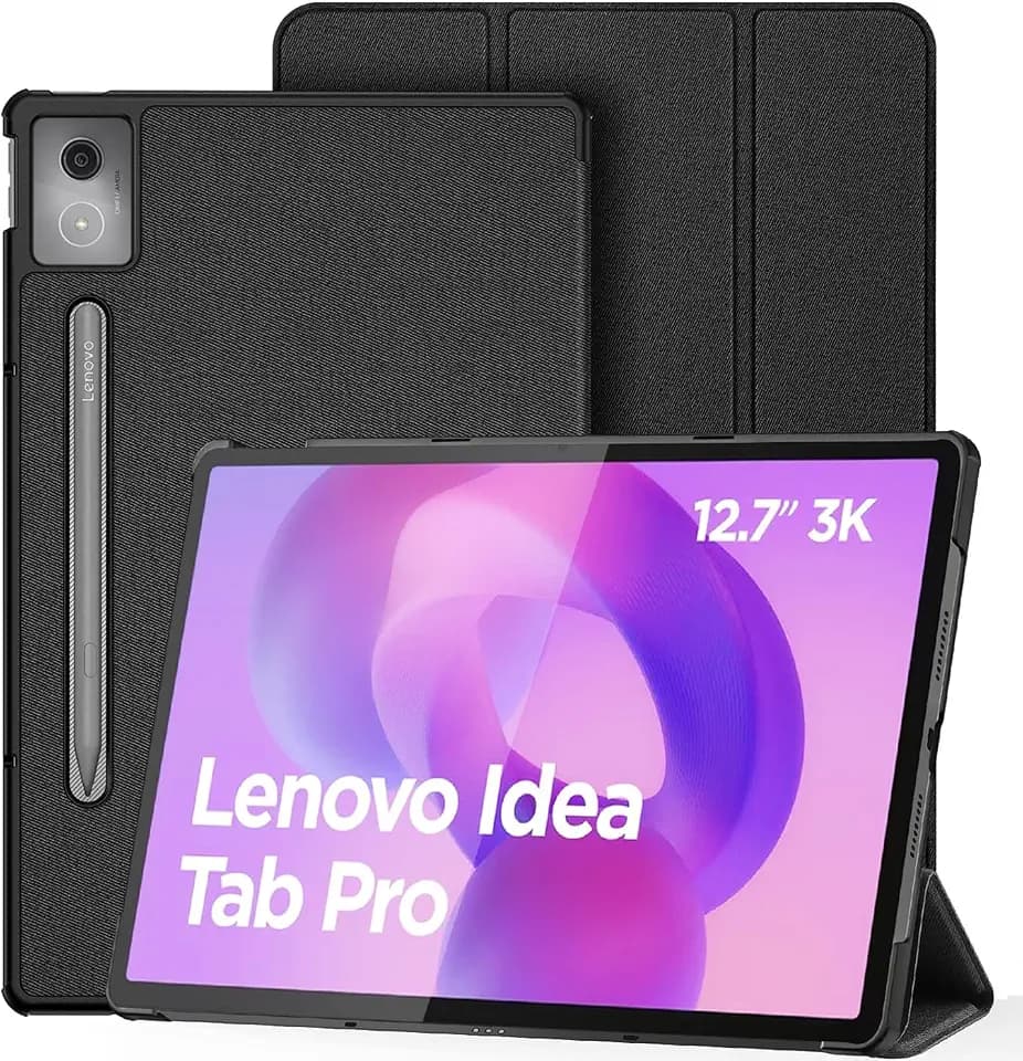 DUX DUCIS Hülle für Lenovo Idea Tab Pro 12,7 Zoll 2025, Schwarz