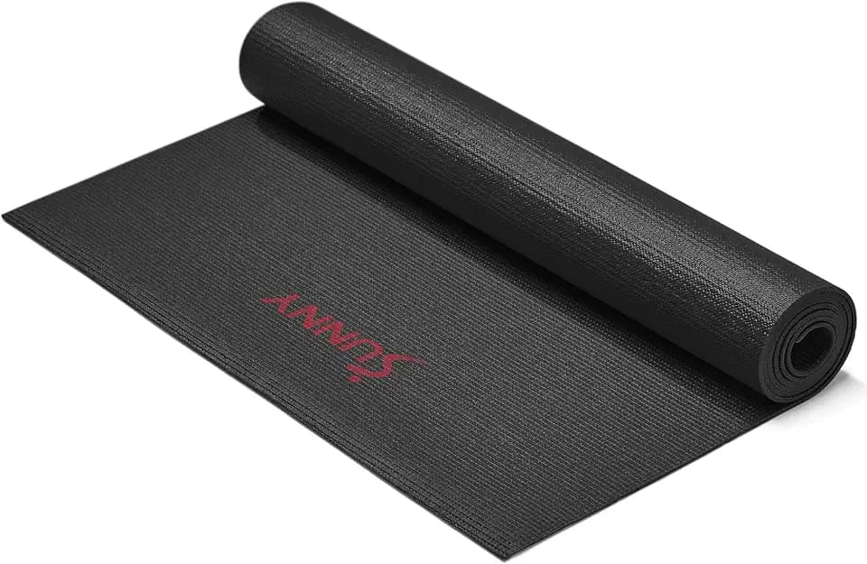 Sunny Health & Fitness Exercise Yoga Mats - Non-Slip Support for Home & Gym