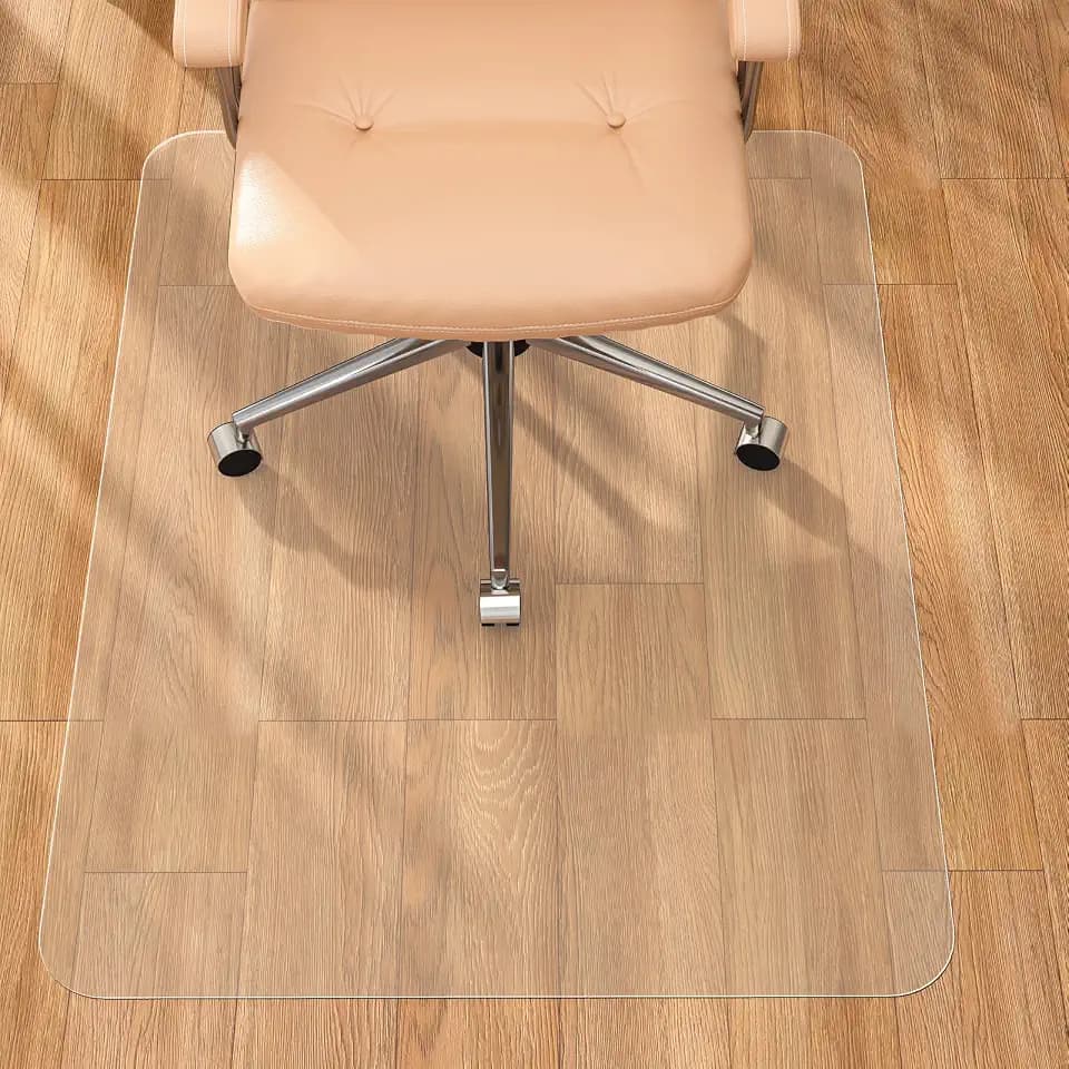 Tonaus Office Chair Mat for Hardwood Floor 48"×36" Desk Chair Mat