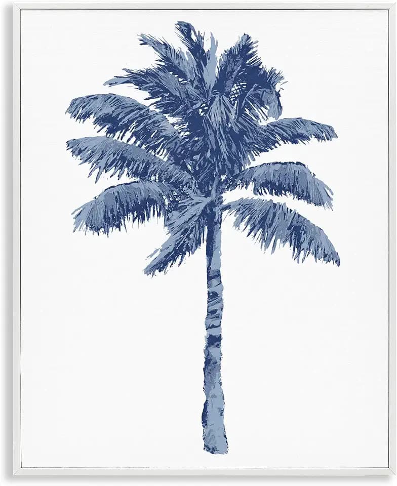 Modern Palm Tree Botanical, 24 x 30 Inch Framed Giclée Print