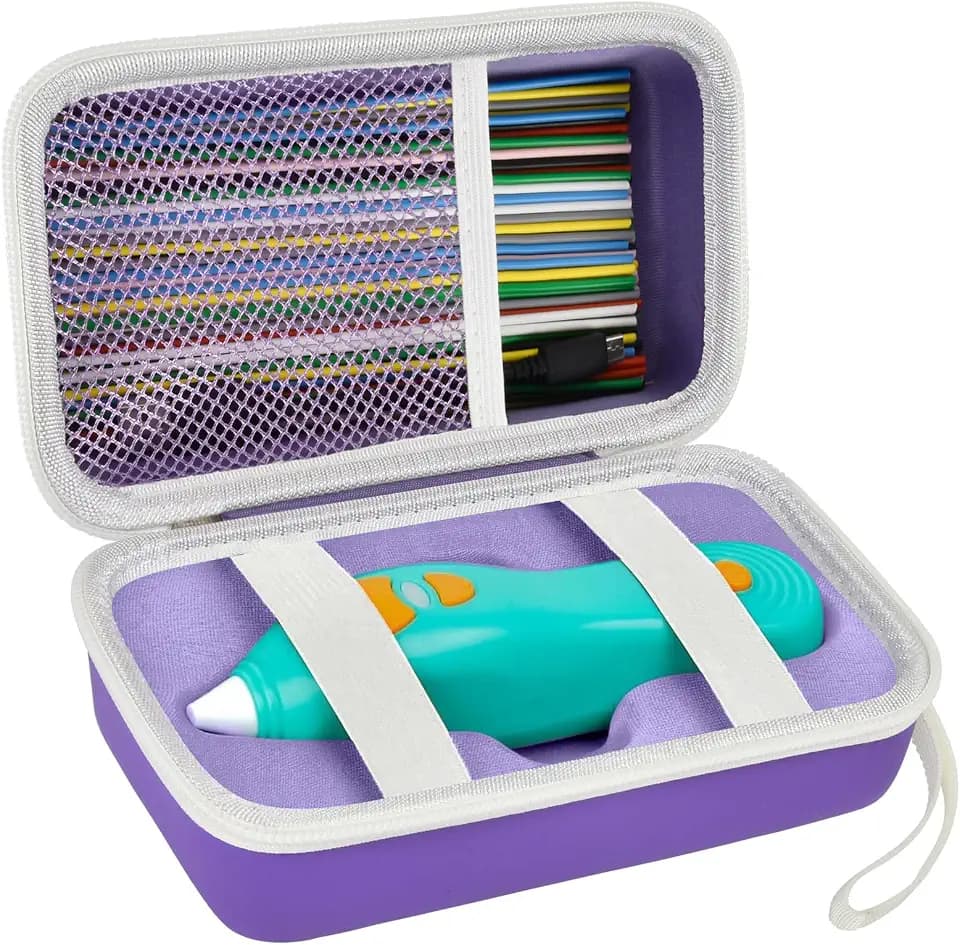 ANKHOH 3D Pen for Kids Case, for 3Doodler Start+ Essentials, Purple