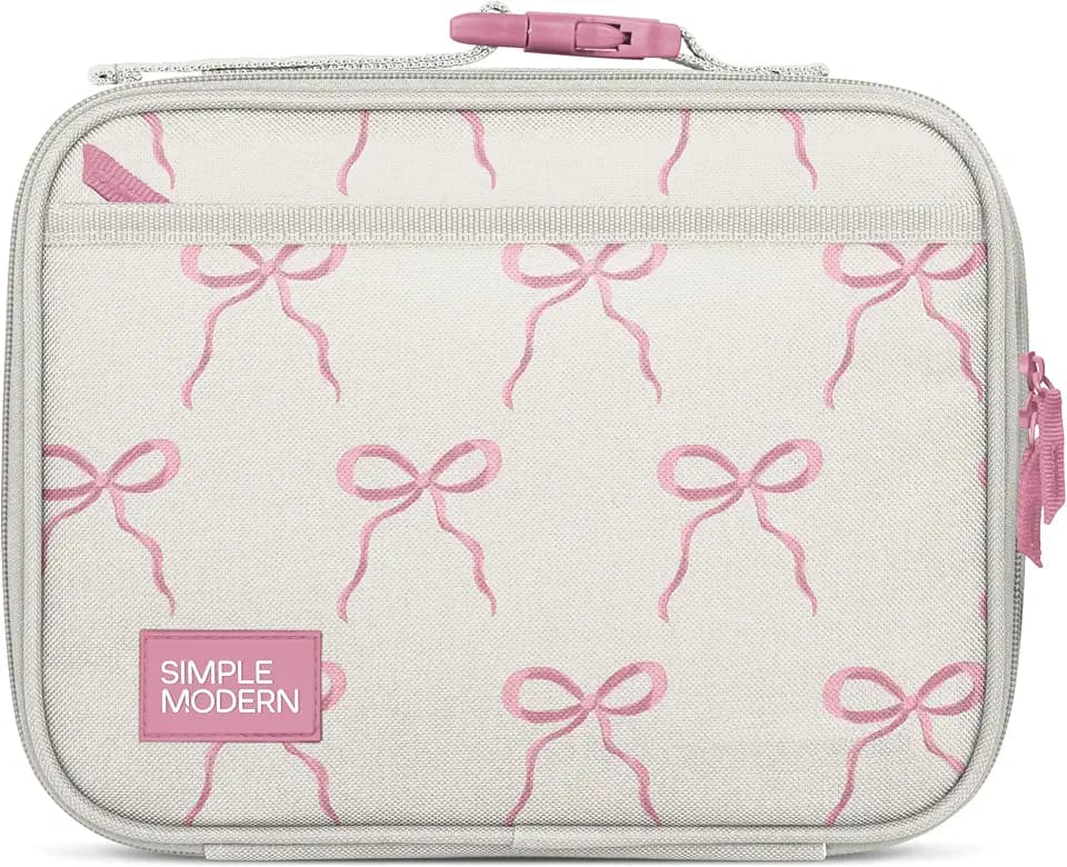 Simple Modern Kids Lunch Box & Insulated Lunch Bag for School | Bows