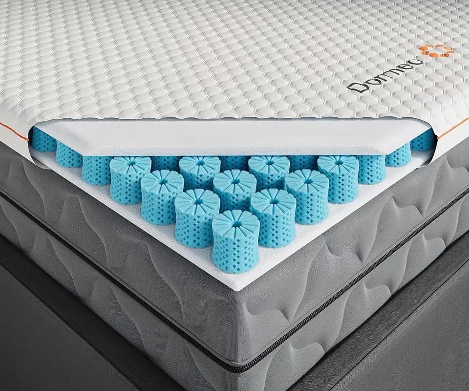 Dormeo Premium Queen Breathable Mattress Topper - Octaspring