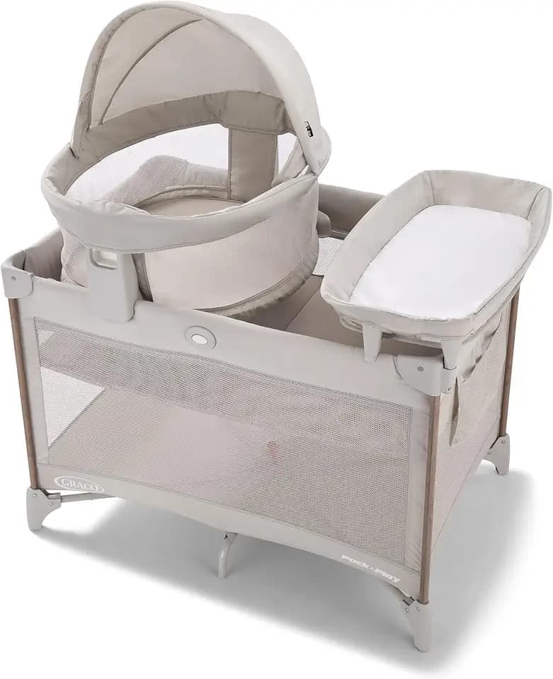 Graco Travel Dome Lux Pack 'n Play Playard, Linden