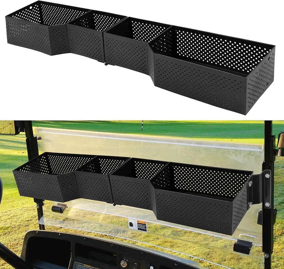JY PERFORMANCE Golf Cart Front Inner Basket, Golf Cart Storage Tray