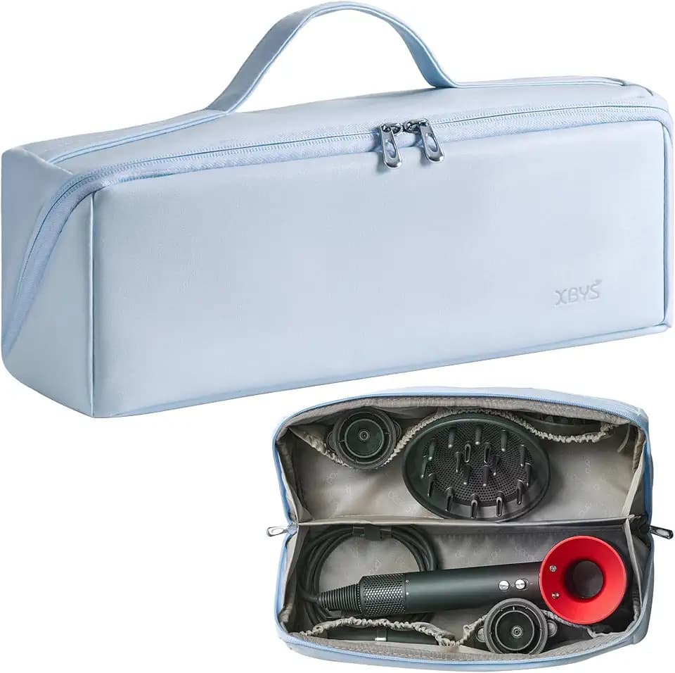 Veki Travel Storage Case for Dyson Airwrap Styler, Blue