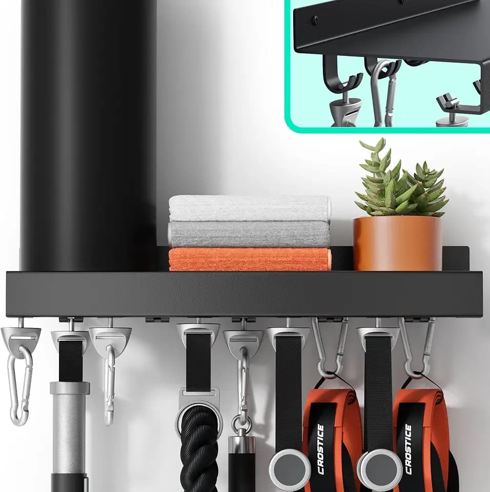 Metal Shelf Compatible with Tonal Accessories, Home Gym Storage