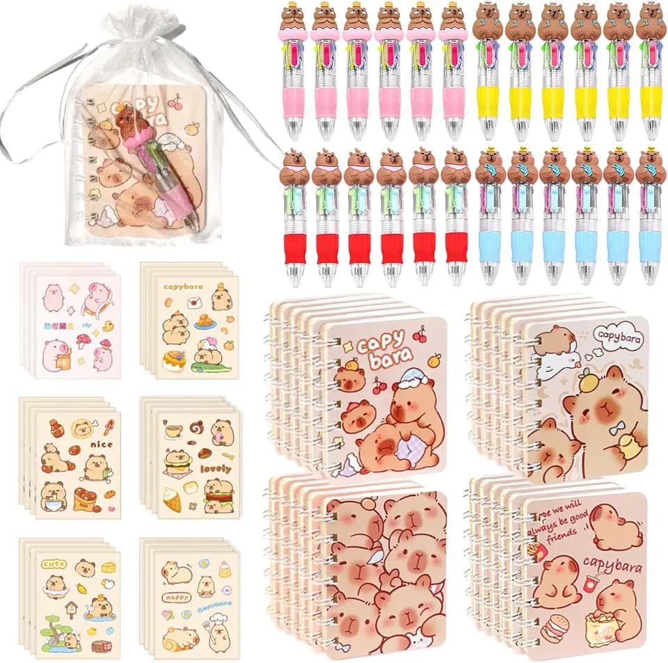 96Pcs Capybara Gifts Bulk, Birthday Party Favors For Classroom