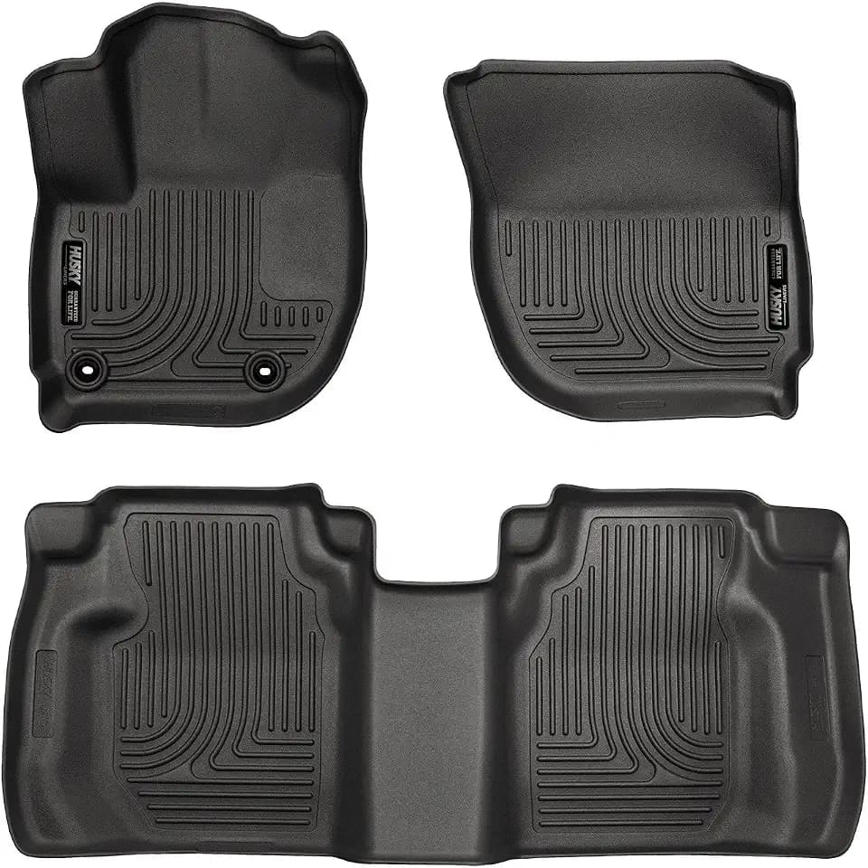 Husky Liners 99491 Bodeneinlagen für Vorder- und 2. Sitz, Fußraumabdeckung, passend für 15-16