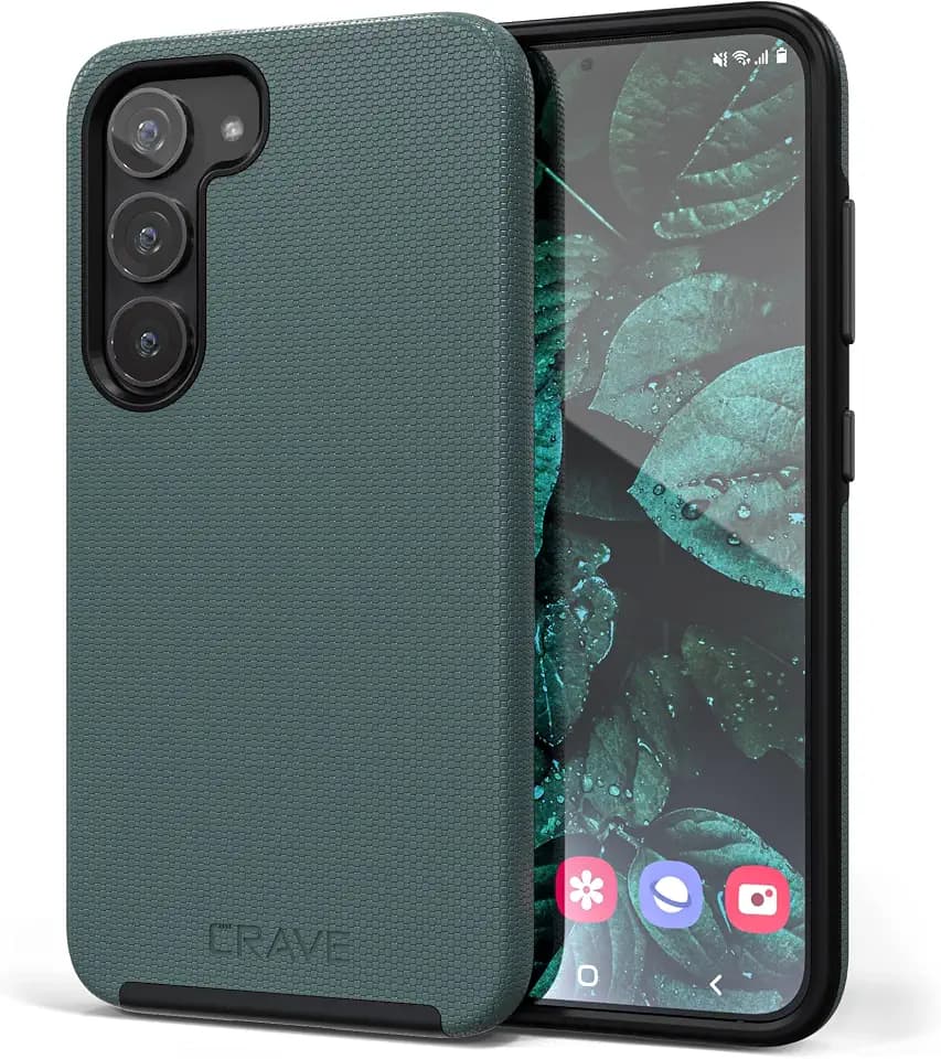 Crave Dual Guard for Samsung Galaxy S23 Case - Forest Green