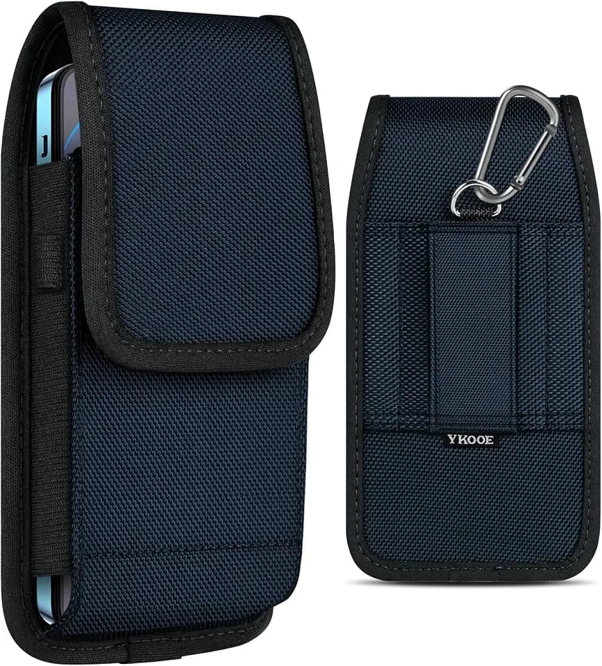 ykooe Handy Gürteltasche Premium Gürtel Tasche Handytasche Halterung Universal für Google Pixel 8 Pro 7 Pro 6 Pro, Samsung Galaxy S24 Ultra S23 Ultra S22 Ultra S21 Ultra A14 A13 XXL/Blau
