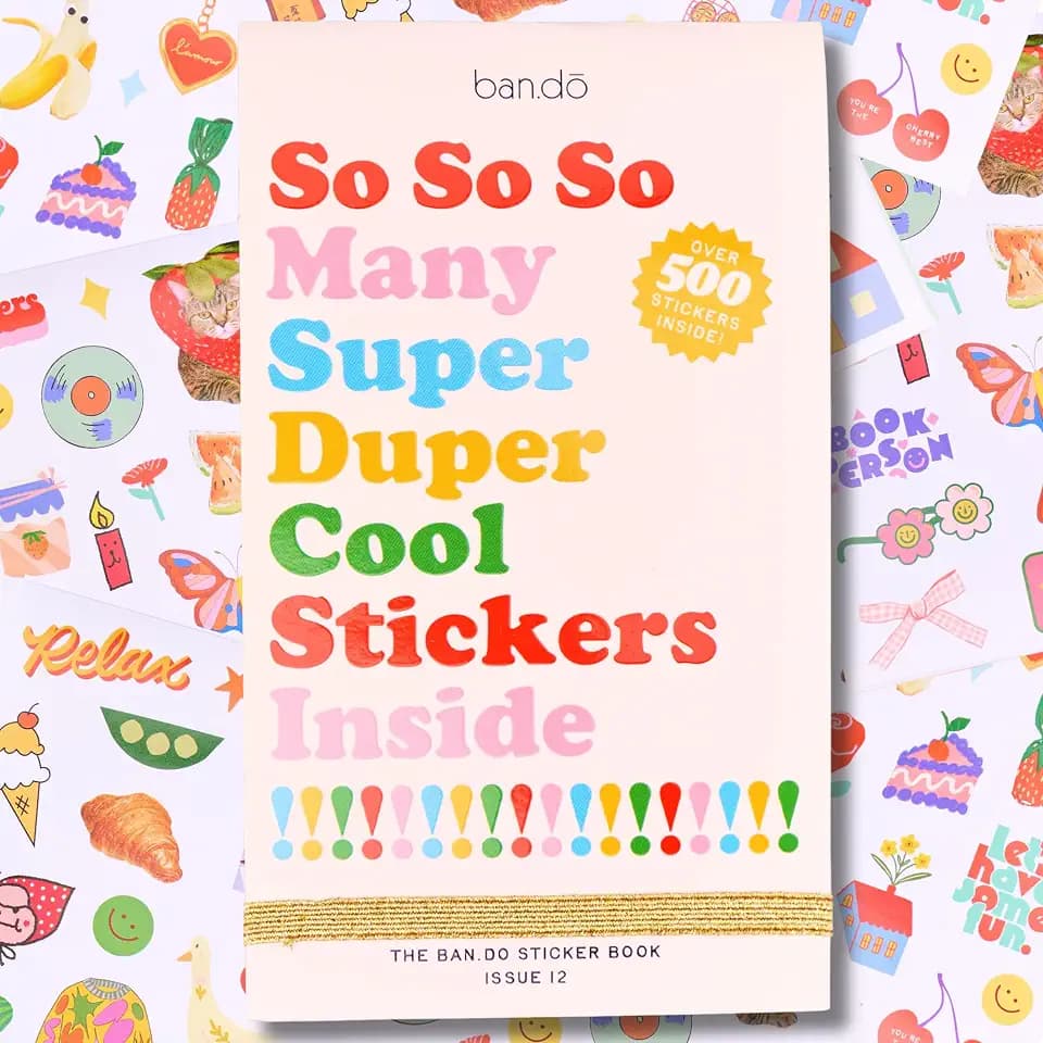 ban.do Aesthetic Planner Sticker Book, Issue 12