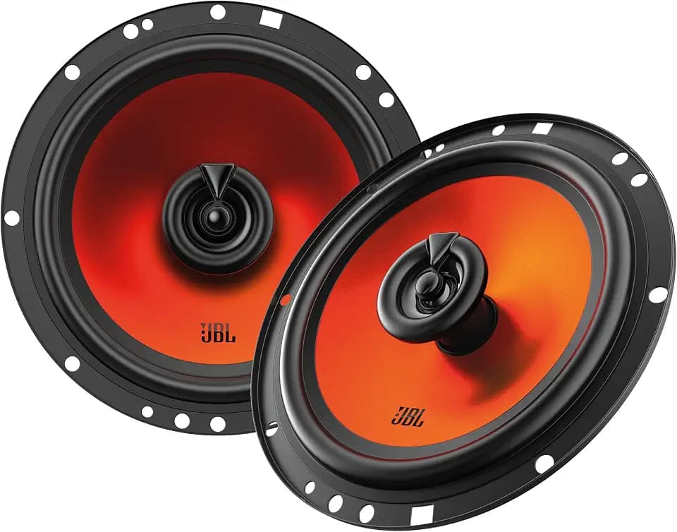 JBL Stage1 GEN2 62F Koaxial Lautsprecher Auto 165mm (6,5 Zoll): von Harman Kardon Car HiFi mit 50W RMS und 400W Max Einbaulautsprecher Auto Boxen - Paarweise