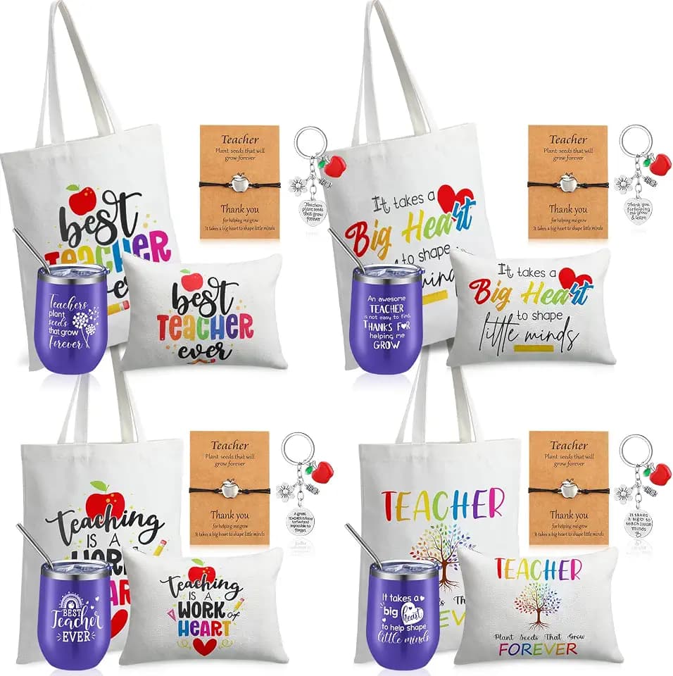 Nitial 4 Teacher Gifts,Purple