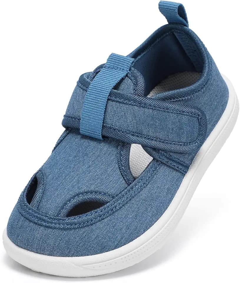 Toddler Wide Toe Box Water Shoes Boys Girls Barefoot Beach Pool Sandals