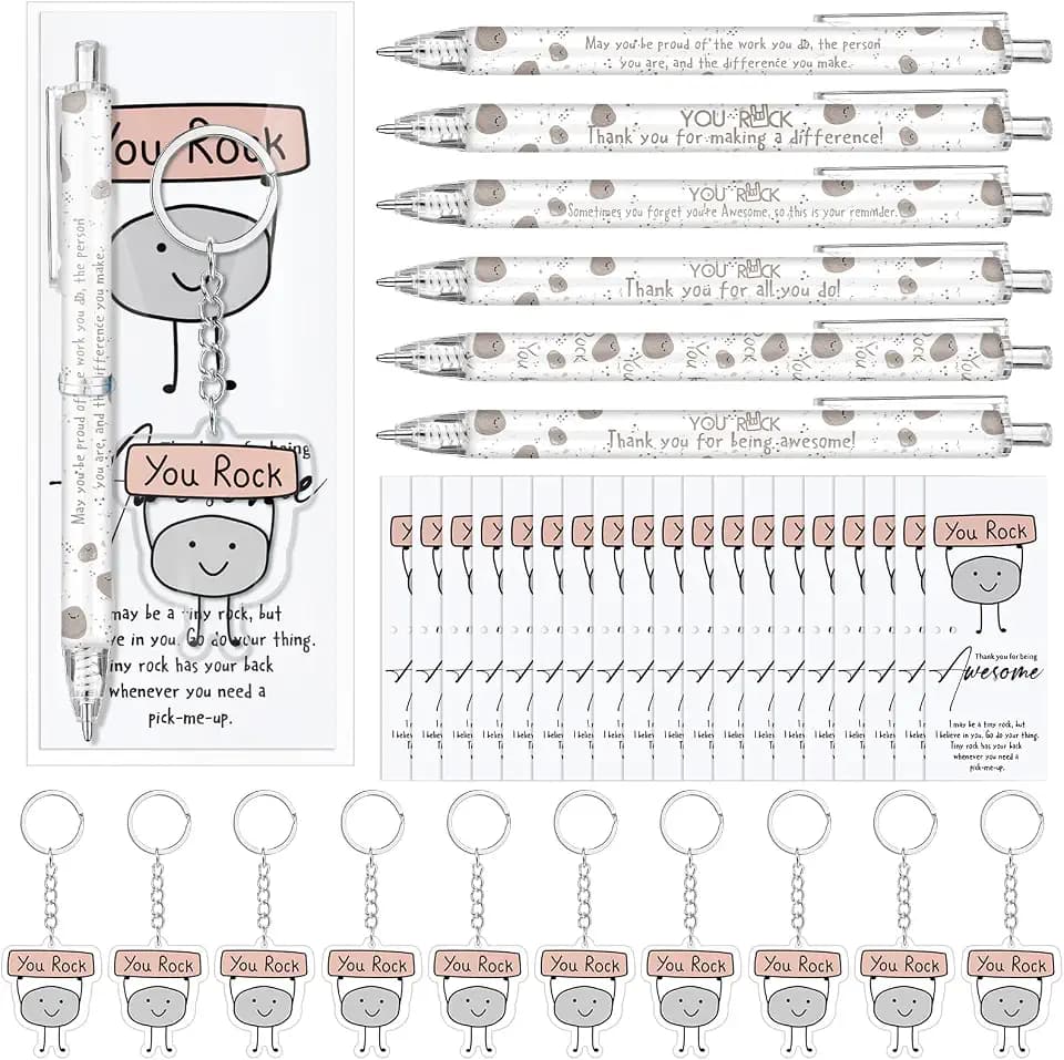 Sayglossy 36 Sets Employee Inspirational Gifts Bulk, You Rock