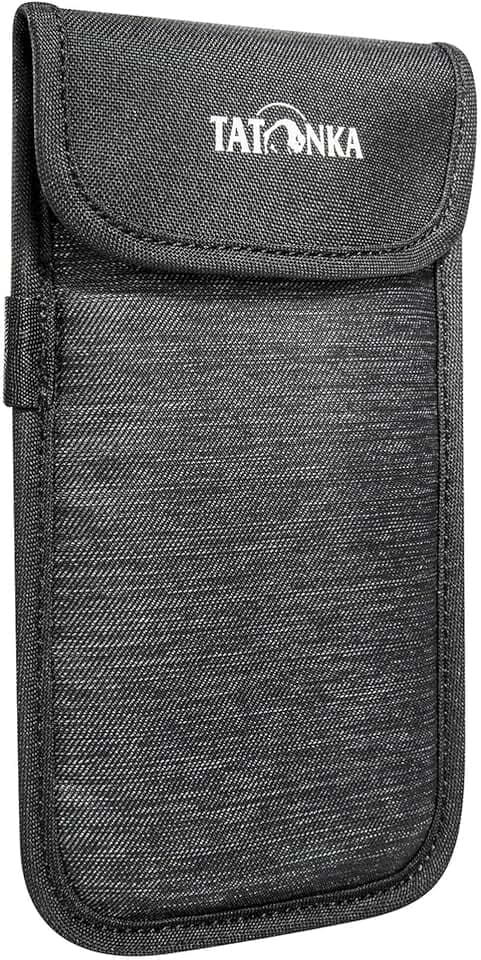 Handyhülle Tatonka Smartphone Case - Rundum gepolsterte Schutzhülle fürs Handy mit Klettverschluss-Deckel