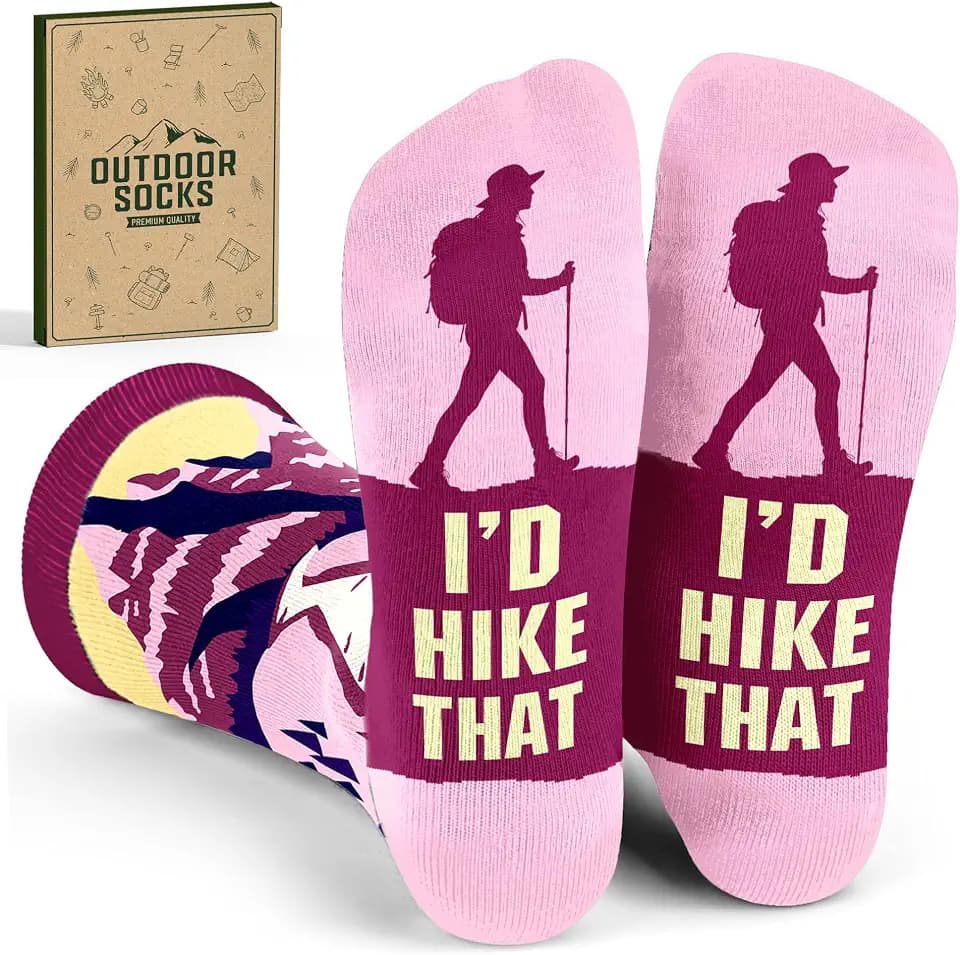 VICRAZY Hiking, Climbing, Running Socks for Men, Women - Hiking, Climbing, Running, Bike Accessories, Stocking Stuffers