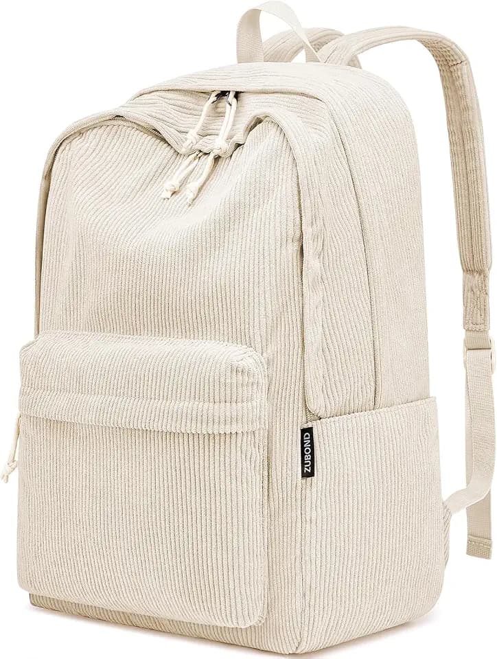 ZUBOND Backpack for Women, School Backpack for Girls and Boys, Lightweight Bookbag for Kids, Cute College Students Back Pack, Laptop Backpack Fits 15.6 Inch Notebook