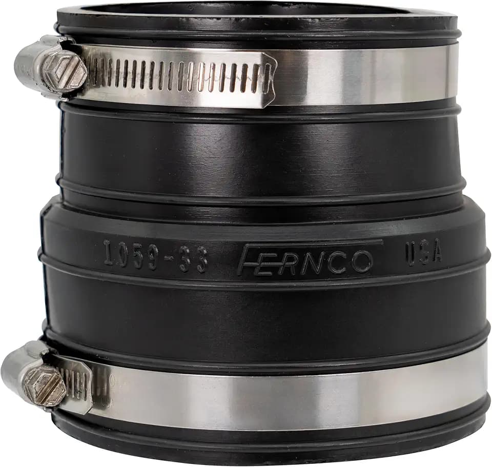 Fernco 3 In. Flexible PVC Coupling - 1 Each