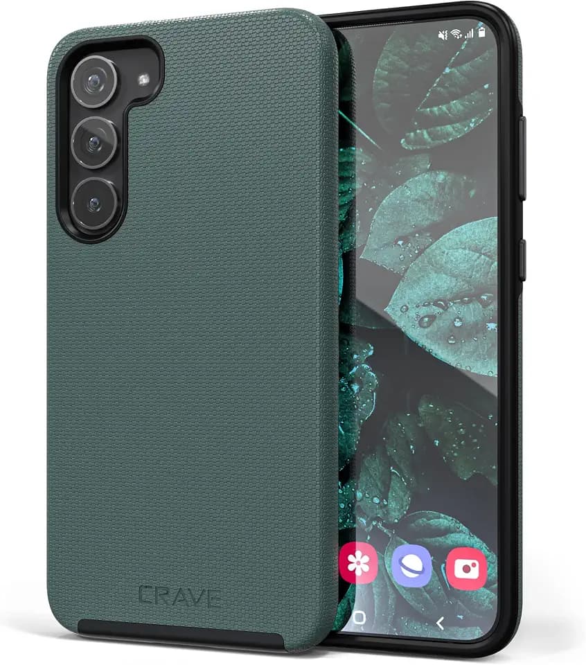Crave Dual Guard for Samsung Galaxy S23 Plus Case - Forest Green