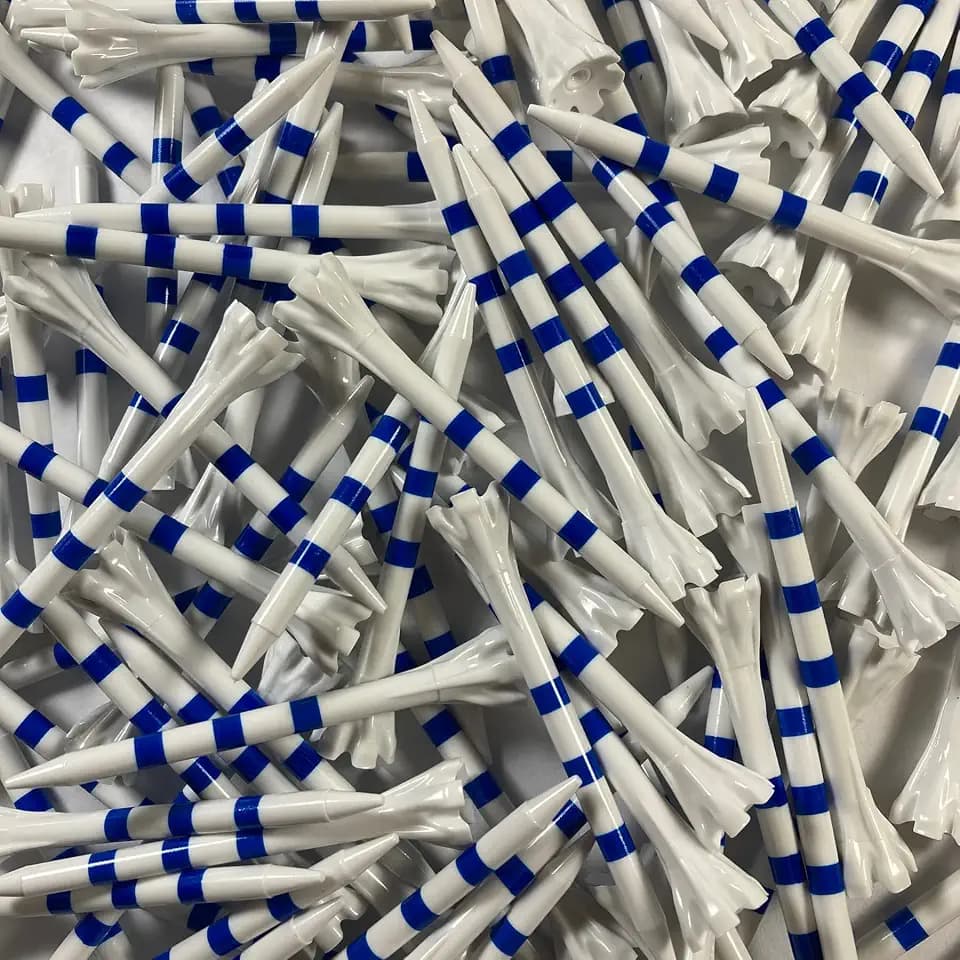 2-3/4" Champ My Hite FLYtee Stripe Golf Tee, 100 Count