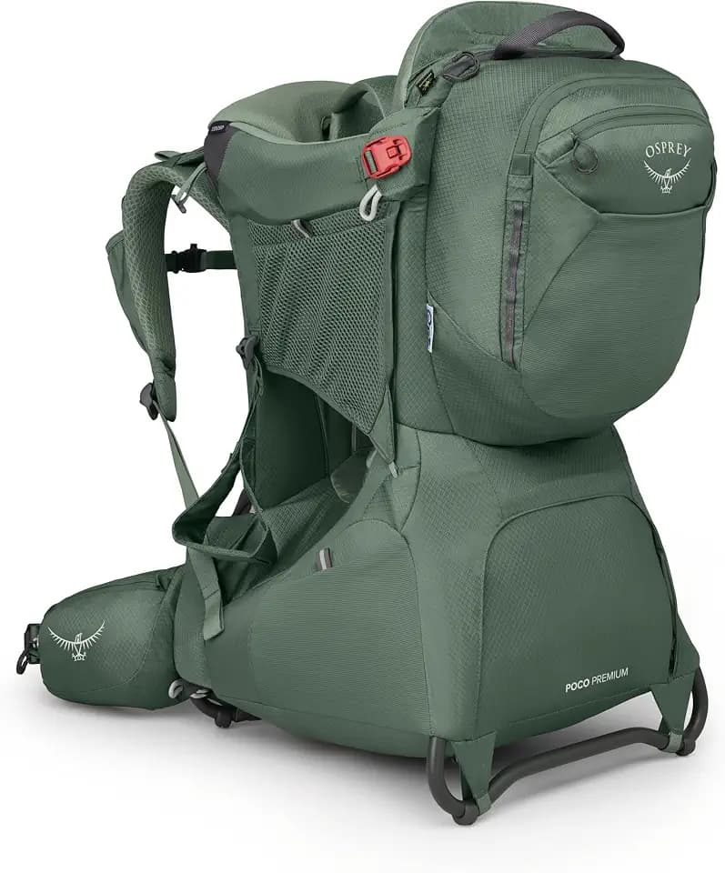 Osprey Poco Premium Child Carrier Backpack - Adjustable Travel Baby Carrier with Sunshade - Hiking Carrier for Toddlers