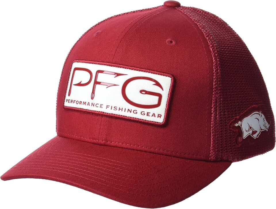 Columbia Collegiate PFG Mesh Hooks Ball Cap