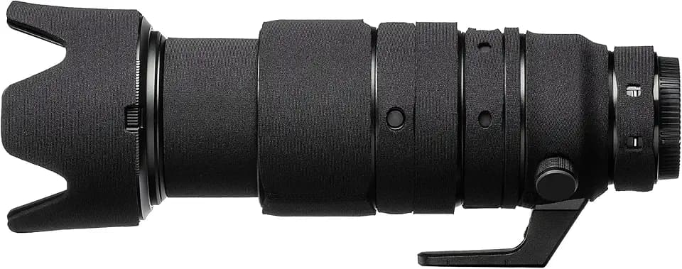 easyCover - Lens Protection Camouflage Cover - Objektivschutz - Schutz für Ihr Kameraobjektiv - Geeignet für Nikon Z 100-400mm f/4.5-5.6 VR S - Schwarz