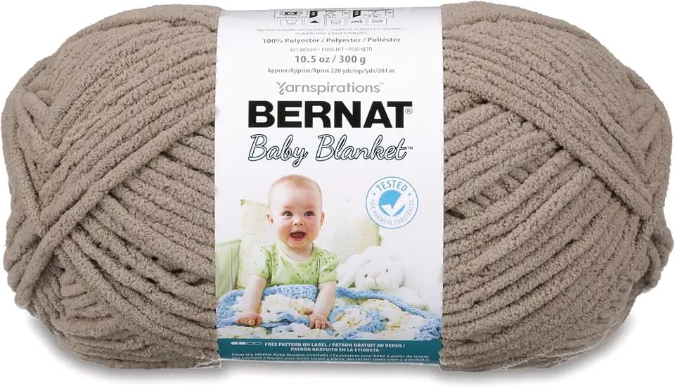 Bernat Baby Blanket Big Ball Baby Sand