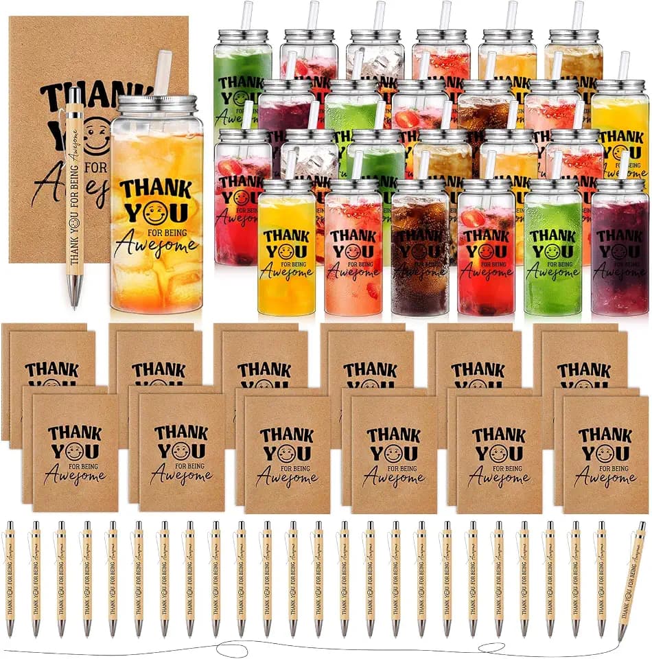 Skylety 72 Pcs Employee Appreciation Gift Bulk for Team Staff, Thank You