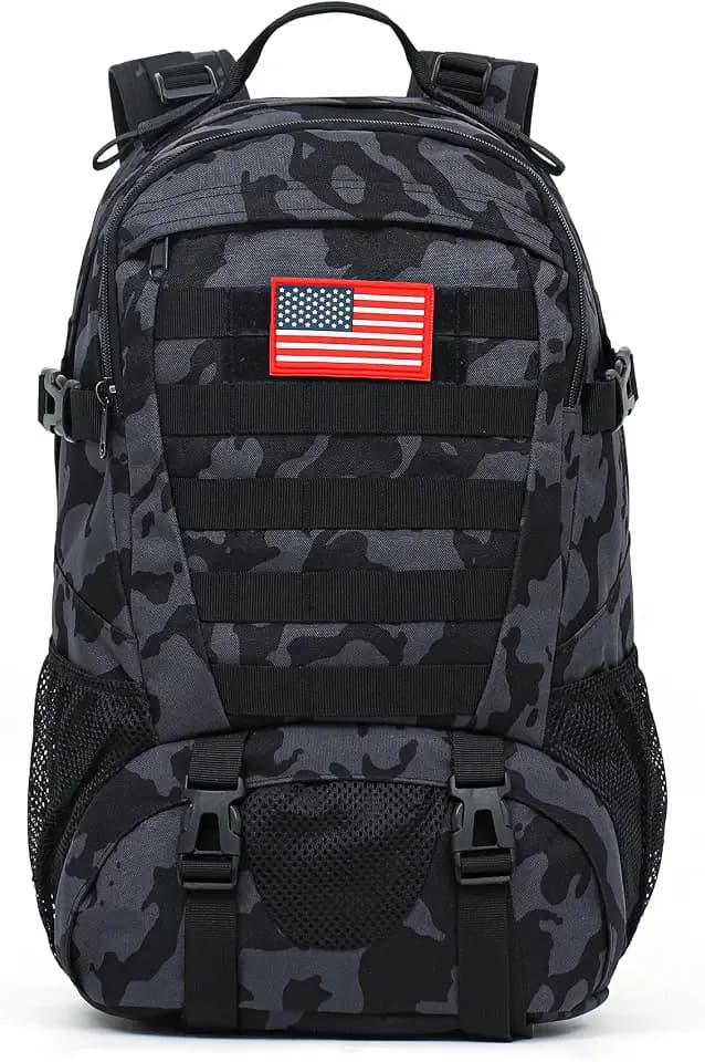 Camo Backpack,Military Teen Boys Backpacks for School 30L