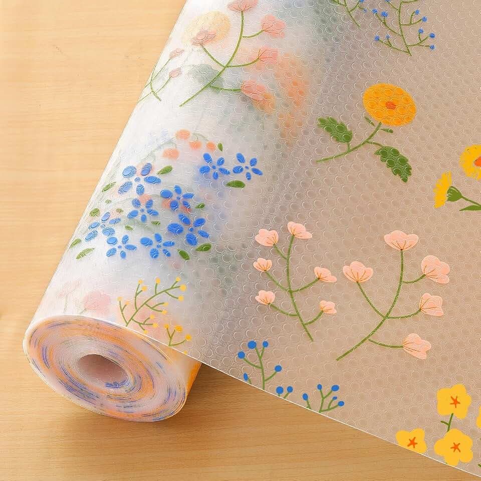 INNOLITES Shelf Liner for Kitchen Cabinets, Non‑Adhesive Drawer Liner