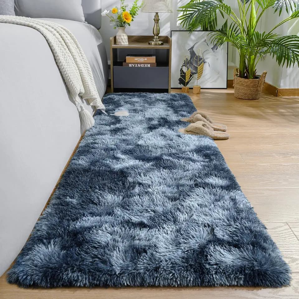 AROGAN 2x6 Feet Soft Runner Rugs for Bedroom, Non Slip Rug for Hallway