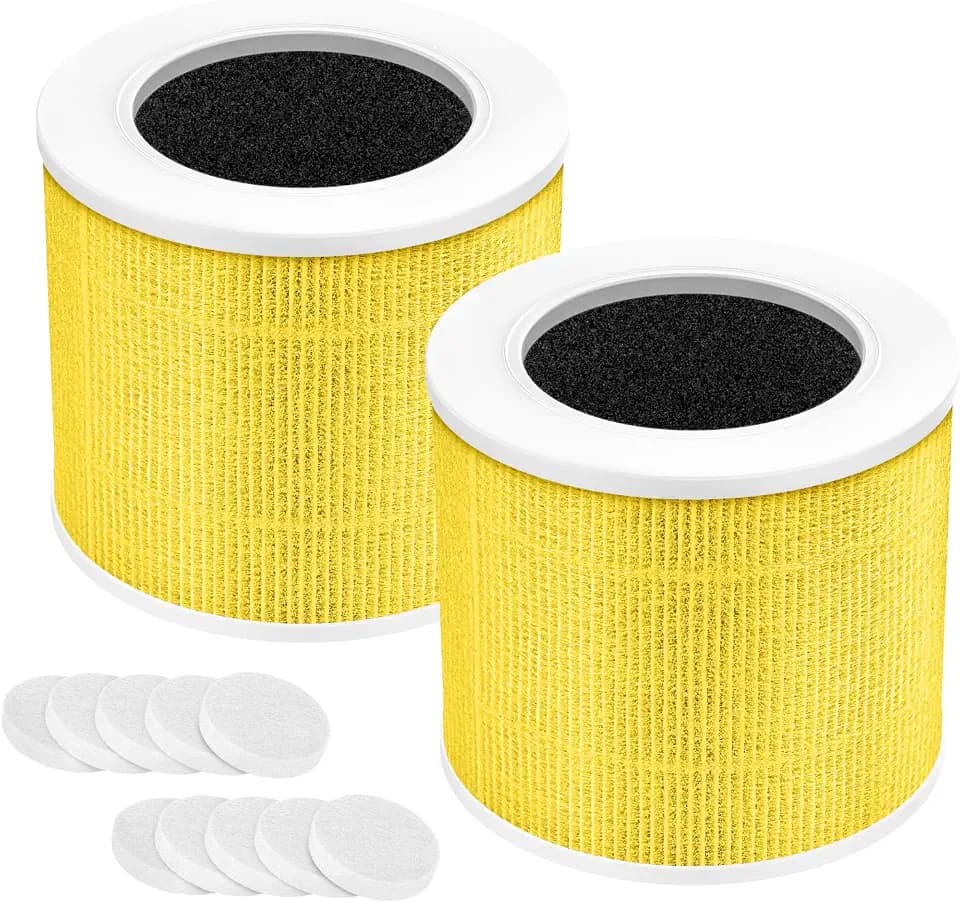2 Pack Core Mini Replacement Filter for LEVOIT Core Mini-P Air Purifiers