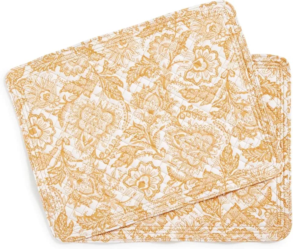 Vera Bradley Women's Cotton Reversible Placemats Set of 2
