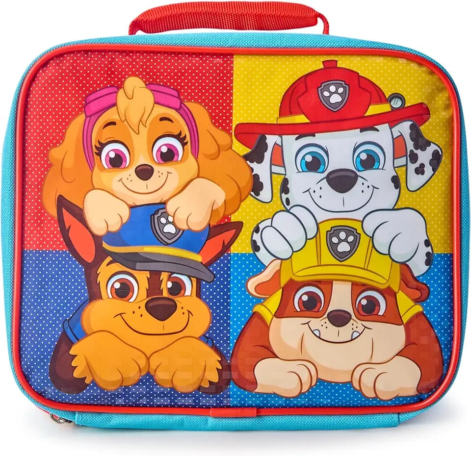 Fast Forward Paw Patrol Insulated Kids Lunch Bag for School Picnic