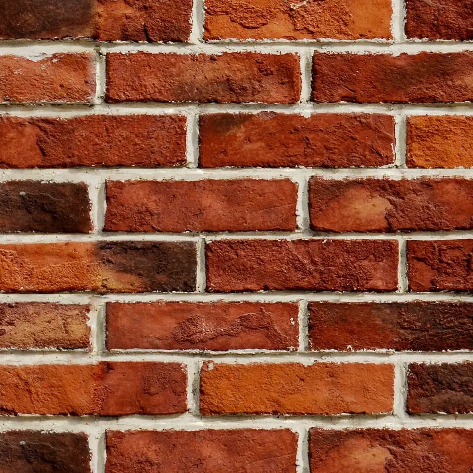 Abyssaly Red Brick Wallpaper Peel and Stick Brick Contact Paper for Bedroom 17.7" X 787" Vintage Faux Brick Wrapping Paper for Fireplace Kitchen Backsplash Accent Wall Home Decoration