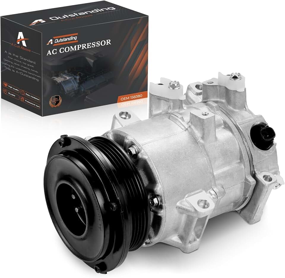 158380 A/C Compressor with Clutch for Toyota Camry 2.4L 2.5L 2009-2011