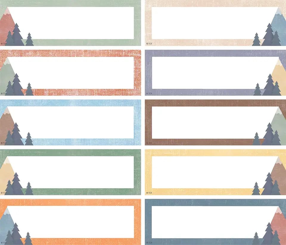 Teacher Created Resources Moving Mountains Labels Magnetic Accents (TCR77065)