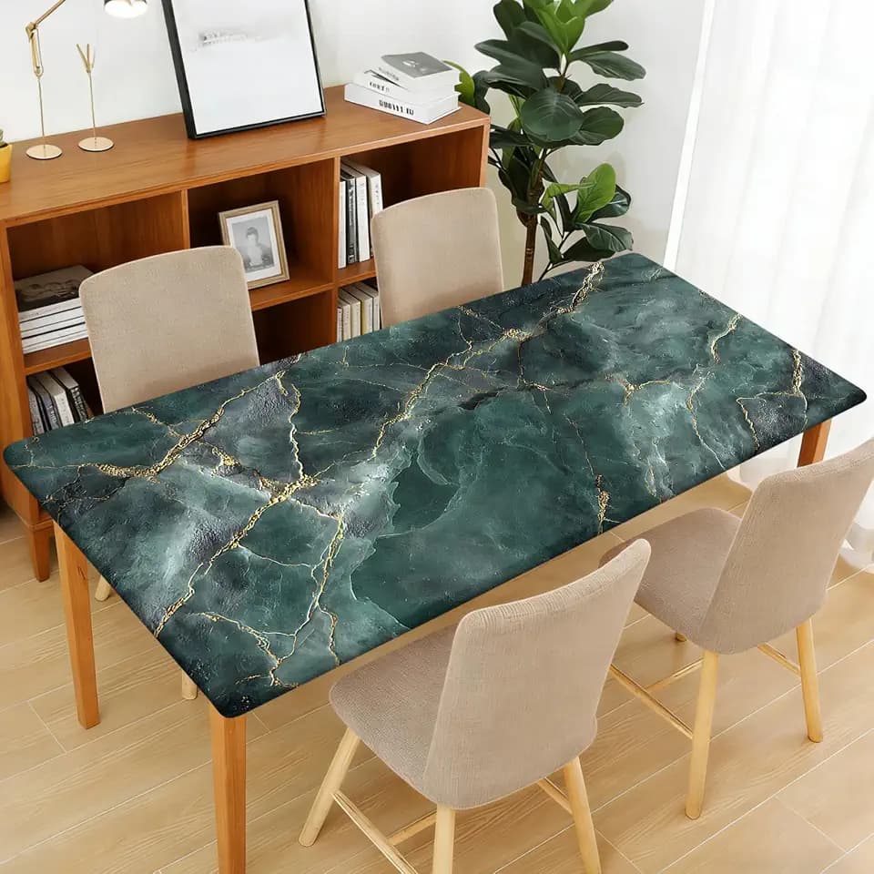 Rectangle Fitted Table Cloth for 6 Foot Rectangular Folding Tables
