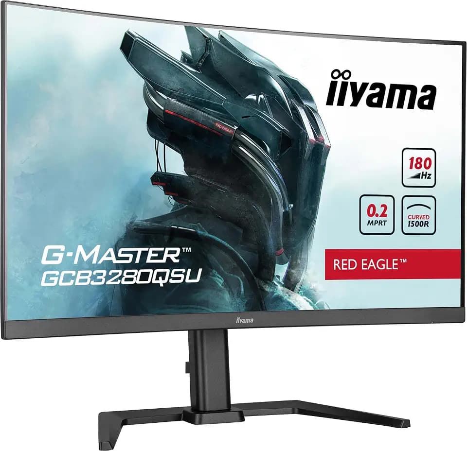 iiyama G-Master Red Eagle GCB3280QSU-B2 Curved QHD VA Gaming-Monitor