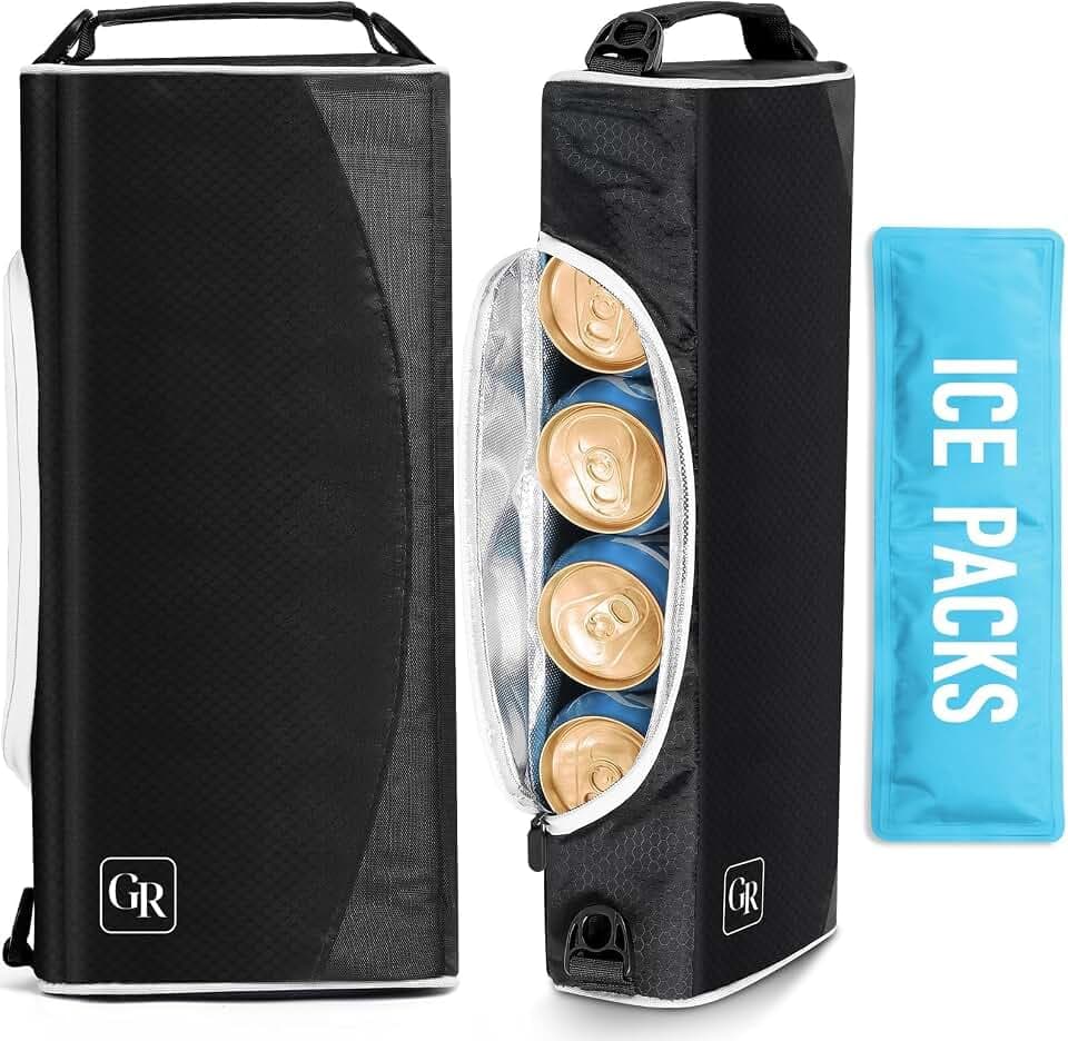 Golf Cooler Bag with Ice Packs - Golf Gifts for Men Fits in Golf Bags