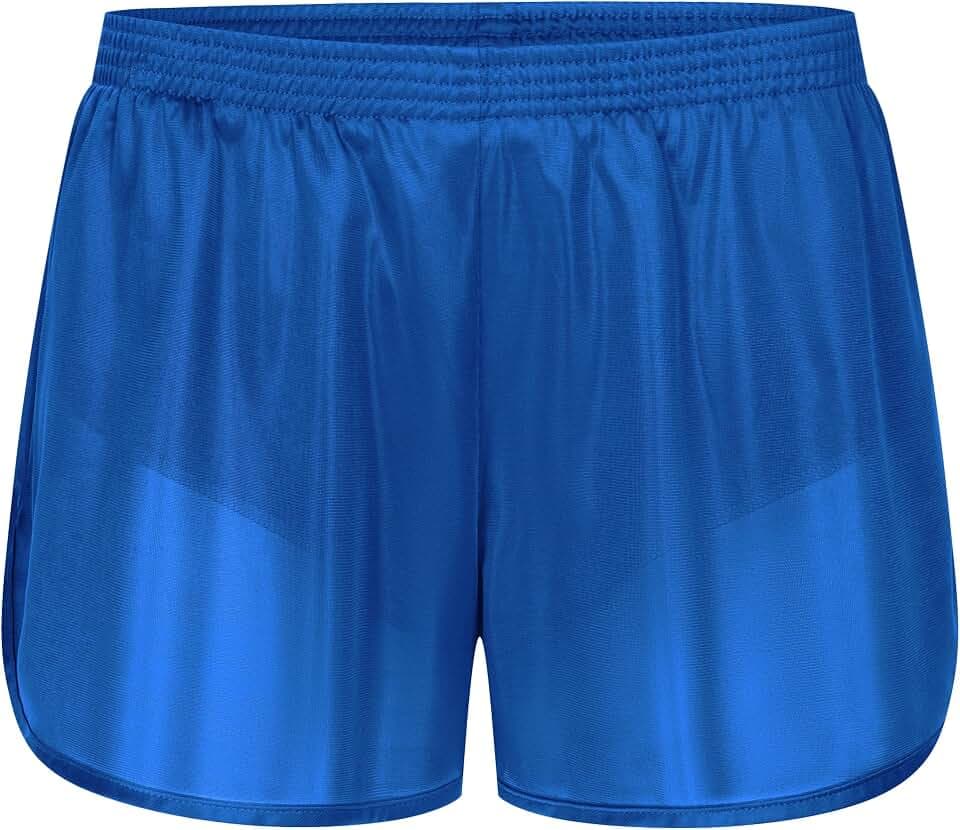 LETAOTAO Mens Retro Military PT Style Split Shorts – Ultra Lightweight 2.25" Inseam Lounge Shorts for Summer & Beach Wear
