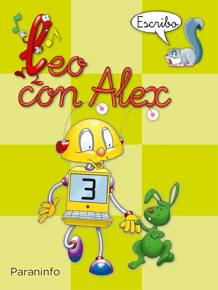 Leo con Alex. Escritura 3. Pauta (Educación Infantil)